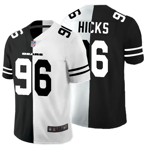 Nike Bears 96 Akiem Hicks Black And White Split Vapor Untouchable Limited Jersey Nike Bears 96 Akiem Hicks Black And White Split Vapor Untouchable Limited Jersey