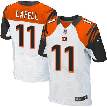 Nike Bengals #11 Brandon LaFell White Men's Stitched NFL Elite Jersey
