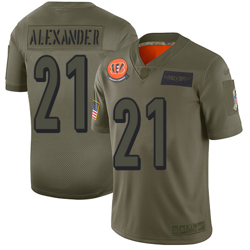 Nike Bengals #21 Mackensie Alexander Camo Men's Stitched NFL Limited 2019 Salute To Service Jersey Nike Bengals #21 Mackensie Alexander Camo Men's Stitched NFL Limited 2019 Salute To Service Jersey