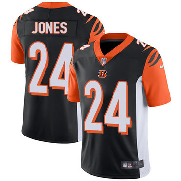 Nike Bengals #24 Adam Jones Black Team Color Men's Stitched NFL Vapor Untouchable Limited Jersey Nike Bengals #24 Adam Jones Black Team Color Men's Stitched NFL Vapor Untouchable Limited Jersey