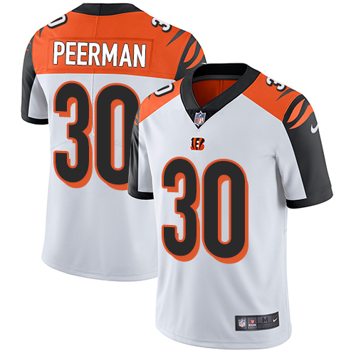 Nike Bengals #30 Cedric Peerman White Men's Stitched NFL Vapor Untouchable Limited Jersey Nike Bengals #30 Cedric Peerman White Men's Stitched NFL Vapor Untouchable Limited Jersey