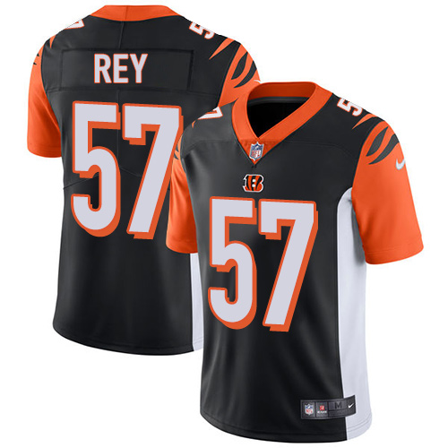 Nike Bengals #57 Vincent Rey Black Team Color Men's Stitched NFL Vapor Untouchable Limited Jersey Nike Bengals #57 Vincent Rey Black Team Color Men's Stitched NFL Vapor Untouchable Limited Jersey