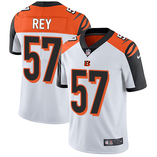 Nike Bengals #57 Vincent Rey White Men's Stitched NFL Vapor Untouchable Limited Jersey Nike Bengals #57 Vincent Rey White Men's Stitched NFL Vapor Untouchable Limited Jersey