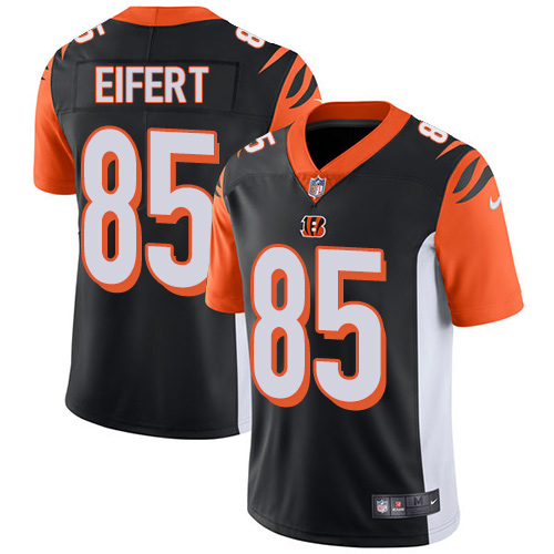 Nike Bengals #85 Tyler Eifert Black Team Color Men's Stitched NFL Vapor Untouchable Limited Jersey Nike Bengals #85 Tyler Eifert Black Team Color Men's Stitched NFL Vapor Untouchable Limited Jersey