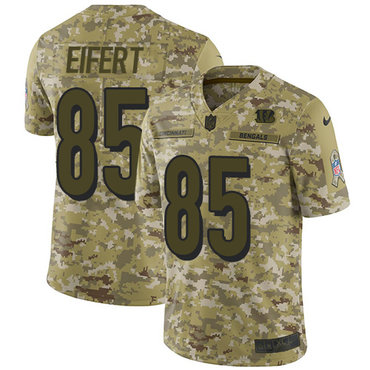 Nike Bengals #85 Tyler Eifert Camo Men's Stitched NFL Limited 2018 Salute To Service Jersey Nike Bengals #85 Tyler Eifert Camo Men's Stitched NFL Limited 2018 Salute To Service Jersey