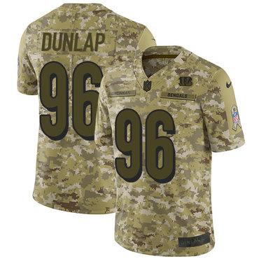 Nike Bengals #96 Carlos Dunlap Camo Youth Stitched NFL Limited 2018 Salute to Service Jersey Nike Bengals #96 Carlos Dunlap Camo Youth Stitched NFL Limited 2018 Salute to Service Jersey