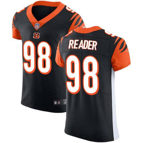 Nike Bengals #98 D.J. Reader Black Team Color Men's Stitched NFL Vapor Untouchable Elite Jersey Nike Bengals #98 D.J. Reader Black Team Color Men's Stitched NFL Vapor Untouchable Elite Jersey