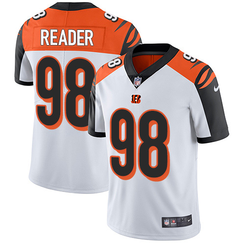 Nike Bengals #98 D.J. Reader White Men's Stitched NFL Vapor Untouchable Limited Jersey Nike Bengals #98 D.J. Reader White Men's Stitched NFL Vapor Untouchable Limited Jersey