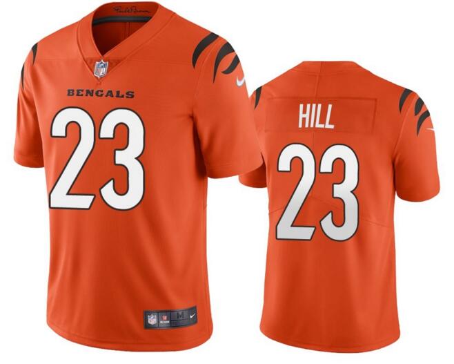 Nike Bengals 23 Daxton Hill Orange 2022 NFL Draft Vapor Untouchable Limited Jersey Nike Bengals 23 Daxton Hill Orange 2022 NFL Draft Vapor Untouchable Limited Jersey