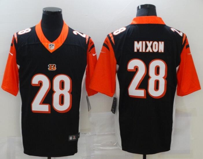 Nike Bengals 28 Joe Mixon Black Vapor Limited Jersey Nike Bengals 28 Joe Mixon Black Vapor Limited Jersey