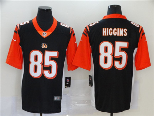 Nike Bengals 85 Tee Higgins Black 2020 NFL Draft First Round Pick Vapor Untouchable Limited Jersey Nike Bengals 85 Tee Higgins Black 2020 NFL Draft First Round Pick Vapor Untouchable Limited Jersey
