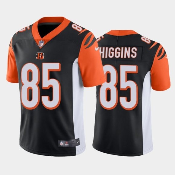 Nike Bengals 85 Tee Higgins Black 2020 NFL Draft First Round Pick Vapor Untouchable Limited Jersey Nike Bengals 85 Tee Higgins Black 2020 NFL Draft First Round Pick Vapor Untouchable Limited Jersey