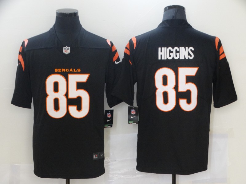 Nike Bengals 85 Tee Higgins Black Vapor Limited Jersey Nike Bengals 85 Tee Higgins Black Vapor Limited Jersey