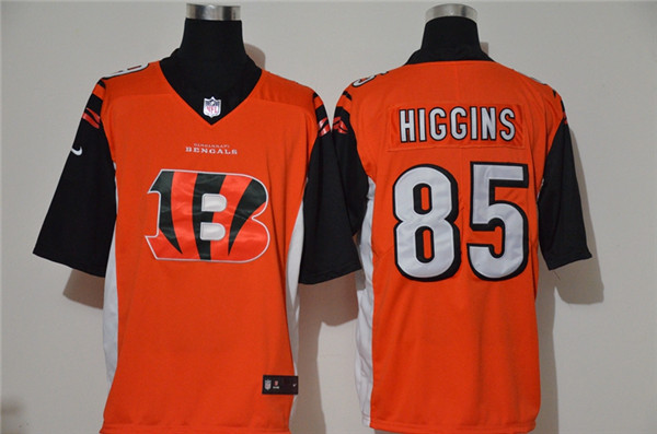 Nike Bengals 85 Tee Higgins Orange Team Big Logo Vapor Untouchable Limited Jersey Nike Bengals 85 Tee Higgins Orange Team Big Logo Vapor Untouchable Limited Jersey