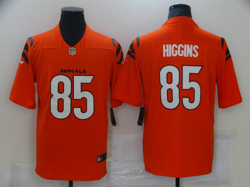 Nike Bengals 85 Tee Higgins Orange Vapor Limited Jersey Nike Bengals 85 Tee Higgins Orange Vapor Limited Jersey