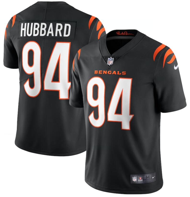 Nike Bengals 94 Sam Hubbard Black Vapor Limited Jersey Nike Bengals 94 Sam Hubbard Black Vapor Limited Jersey