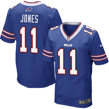 Nike Bills #11 Zay Jones Royal Blue Team Color Men's Stitched NFL New Elite Jersey Nike Bills #11 Zay Jones Royal Blue Team Color Men's Stitched NFL New Elite Jersey