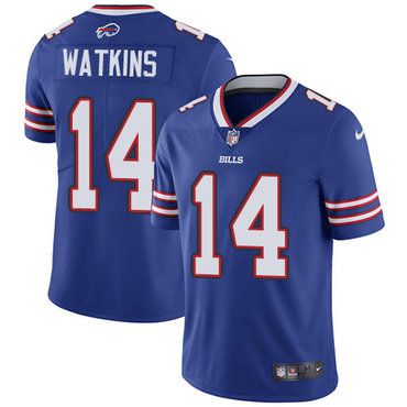 Nike Bills #14 Sammy Watkins Royal Blue Team Color Men's Stitched NFL Vapor Untouchable Limited Jersey Nike Bills #14 Sammy Watkins Royal Blue Team Color Men's Stitched NFL Vapor Untouchable Limited Jersey