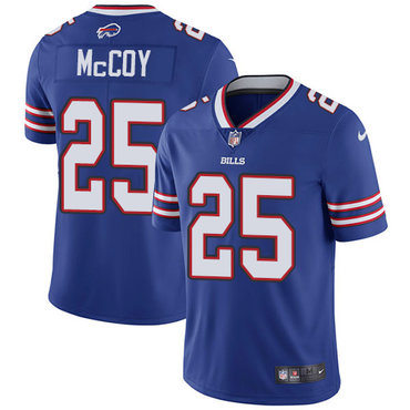 Nike Bills #25 LeSean McCoy Royal Blue Team Color Men's Stitched NFL Vapor Untouchable Limited Jersey Nike Bills #25 LeSean McCoy Royal Blue Team Color Men's Stitched NFL Vapor Untouchable Limited Jersey