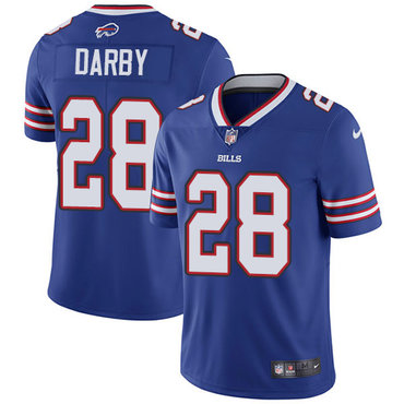 Nike Bills #28 Ronald Darby Royal Blue Team Color Youth Stitched NFL Vapor Untouchable Limited Jersey