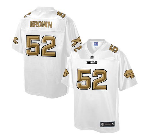 Nike Bills #52 Preston Brown White Men's NFL Pro Line Fashion Game Jersey Nike Bills #52 Preston Brown White Men's NFL Pro Line Fashion Game Jersey
