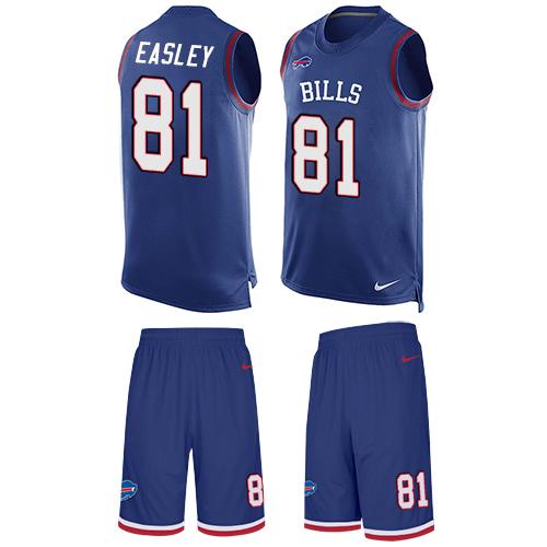 Nike Bills #81 Marcus Easley Royal Blue Team Color Men's Stitched NFL Limited Tank Top Suit Jersey Nike Bills #81 Marcus Easley Royal Blue Team Color Men's Stitched NFL Limited Tank Top Suit Jersey