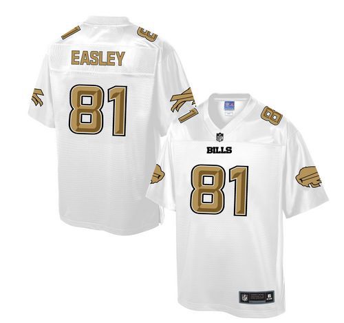 Nike Bills #81 Marcus Easley White Men's NFL Pro Line Fashion Game Jersey Nike Bills #81 Marcus Easley White Men's NFL Pro Line Fashion Game Jersey