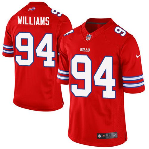 Nike Bills #94 Mario Williams Red Men's Stitched NFL Elite Rush Jersey Nike Bills #94 Mario Williams Red Men's Stitched NFL Elite Rush Jersey