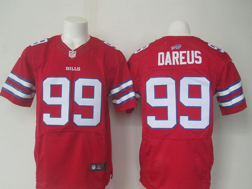 Nike Bills #99 Marcell Dareus Red Men's Stitched NFL Elite Rush Jersey Nike Bills #99 Marcell Dareus Red Men's Stitched NFL Elite Rush Jersey