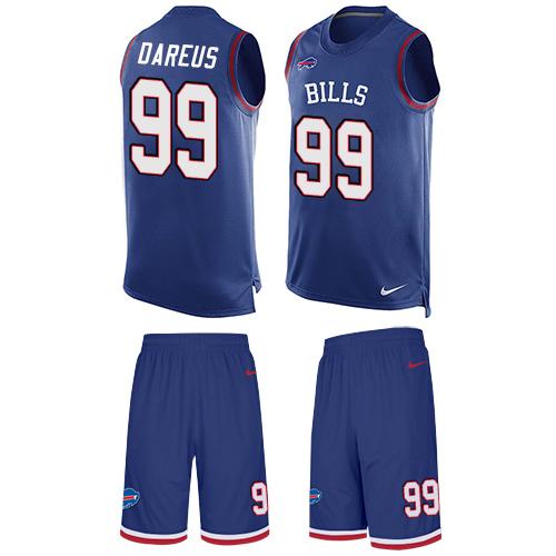 Nike Bills #99 Marcell Dareus Royal Blue Team Color Men's Stitched NFL Limited Tank Top Suit Jersey Nike Bills #99 Marcell Dareus Royal Blue Team Color Men's Stitched NFL Limited Tank Top Suit Jersey