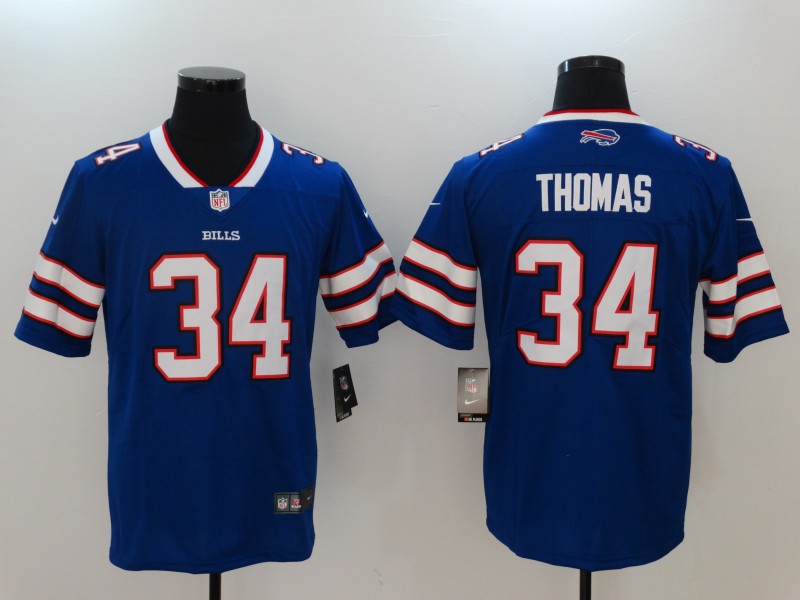 Nike Bills 34 Thurman Thomas Blue Vapor Untouchable Player Limited Jersey Nike Bills 34 Thurman Thomas Blue Vapor Untouchable Player Limited Jersey