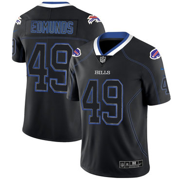 Nike Bills 49 Tremaine Edmunds Black Shadow Legend Limited Jersey