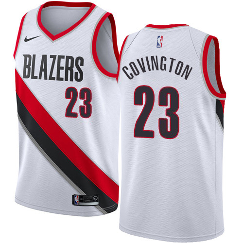 Nike Blazers #23 Robert Covington White NBA Swingman Association Edition Jersey Nike Blazers #23 Robert Covington White NBA Swingman Association Edition Jersey