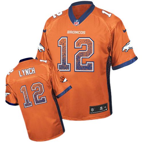 Nike Broncos #12 Paxton Lynch Orange Team Color Men's Stitched NFL Elite Drift Fashion Jersey Nike Broncos #12 Paxton Lynch Orange Team Color Men's Stitched NFL Elite Drift Fashion Jersey