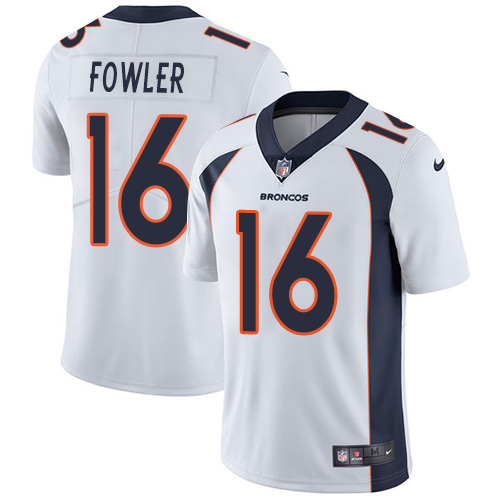 Nike Broncos #16 Bennie Fowler White Men's Stitched NFL Vapor Untouchable Limited Jersey Nike Broncos #16 Bennie Fowler White Men's Stitched NFL Vapor Untouchable Limited Jersey