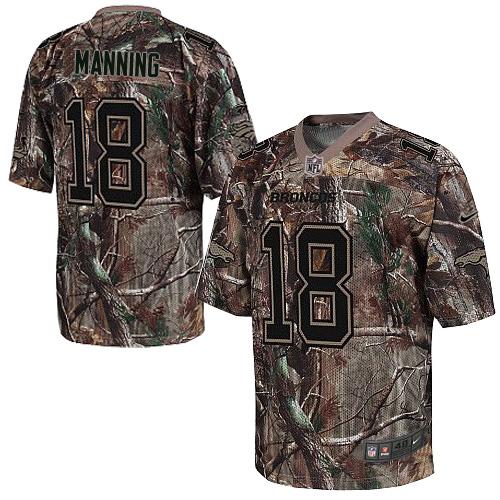 Nike Broncos #18 Peyton Manning Camo Men's Stitched NFL Realtree Elite Jersey Nike Broncos #18 Peyton Manning Camo Men's Stitched NFL Realtree Elite Jersey