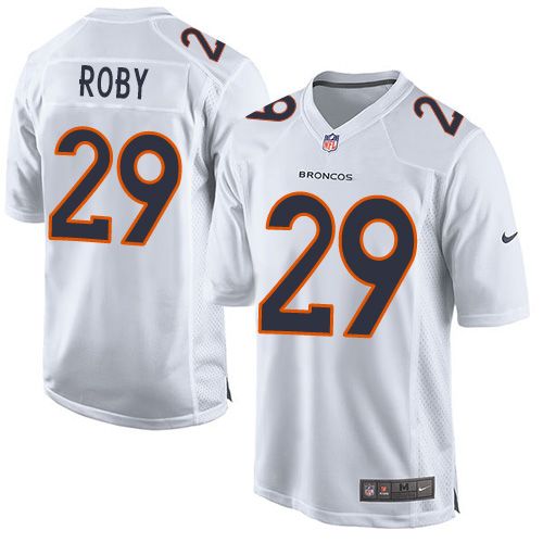 Nike Broncos #29 Bradley Roby White Men's Stitched NFL Game Event Jersey Nike Broncos #29 Bradley Roby White Men's Stitched NFL Game Event Jersey