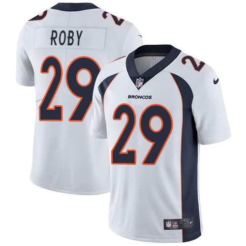 Nike Broncos #29 Bradley Roby White Men's Stitched NFL Vapor Untouchable Limited Jersey Nike Broncos #29 Bradley Roby White Men's Stitched NFL Vapor Untouchable Limited Jersey