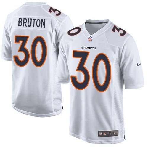 Nike Broncos #30 David Bruton White Men's Stitched NFL Game Event Jersey Nike Broncos #30 David Bruton White Men's Stitched NFL Game Event Jersey