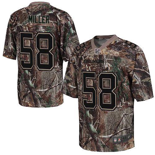 Nike Broncos #58 Von Miller Camo Men's Stitched NFL Realtree Elite Jersey Nike Broncos #58 Von Miller Camo Men's Stitched NFL Realtree Elite Jersey