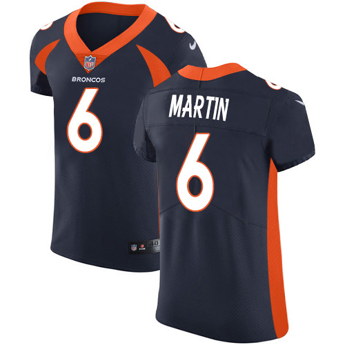 Nike Broncos #6 Sam Martin Navy Blue Alternate Men's Stitched NFL New Elite Jersey Nike Broncos #6 Sam Martin Navy Blue Alternate Men's Stitched NFL New Elite Jersey