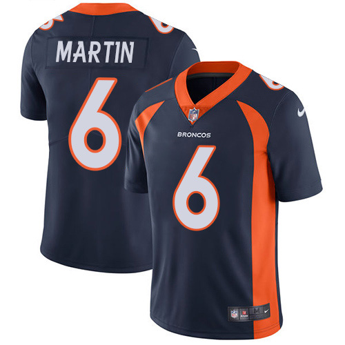 Nike Broncos #6 Sam Martin Navy Blue Alternate Men's Stitched NFL Vapor Untouchable Limited Jersey Nike Broncos #6 Sam Martin Navy Blue Alternate Men's Stitched NFL Vapor Untouchable Limited Jersey