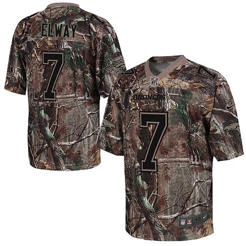 Nike Broncos #7 John Elway Camo Men's Stitched NFL Realtree Elite Jersey Nike Broncos #7 John Elway Camo Men's Stitched NFL Realtree Elite Jersey