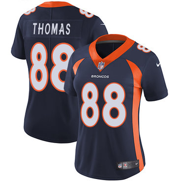 Nike Broncos #88 Demaryius Thomas Blue Alternate Women's Stitched NFL Vapor Untouchable Limited Jersey