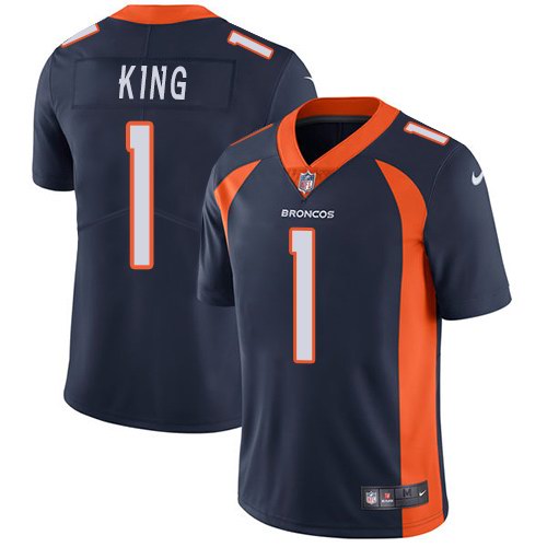 Nike Broncos 1 Marquette King Navy Alternate Vapor Untouchable Limited Jersey Nike Broncos 1 Marquette King Navy Alternate Vapor Untouchable Limited Jersey
