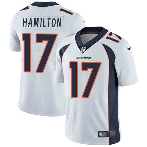 Nike Broncos 17 DaeSean Hamilton White Vapor Untouchable Limited Jersey Nike Broncos 17 DaeSean Hamilton White Vapor Untouchable Limited Jersey