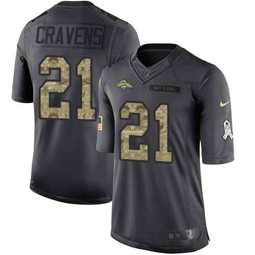 Nike Broncos 21 Su'a Cravens Anthracite Salute To Service Limited Jersey Nike Broncos 21 Su'a Cravens Anthracite Salute To Service Limited Jersey