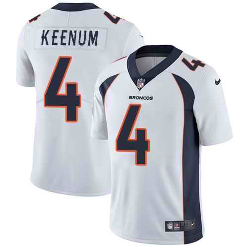 Nike Broncos 4 Case Keenum White Vapor Untouchable Limited Jersey Nike Broncos 4 Case Keenum White Vapor Untouchable Limited Jersey