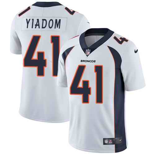 Nike Broncos 41 Isaac Yiadom White Vapor Untouchable Limited Jersey Nike Broncos 41 Isaac Yiadom White Vapor Untouchable Limited Jersey