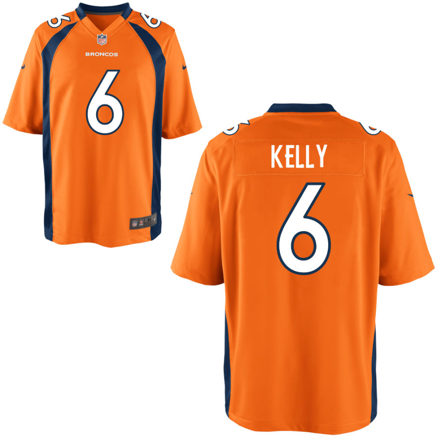 Nike Broncos 6 Chad Kelly Orange Elite Jersey Nike Broncos 6 Chad Kelly Orange Elite Jersey